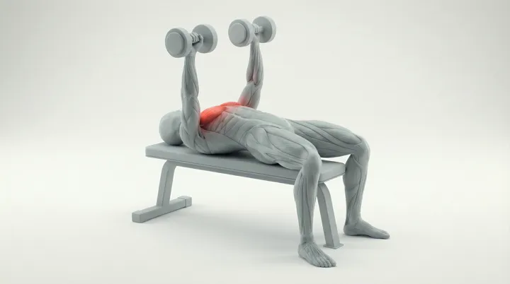 Dumbbell Bench Press tutorial poster