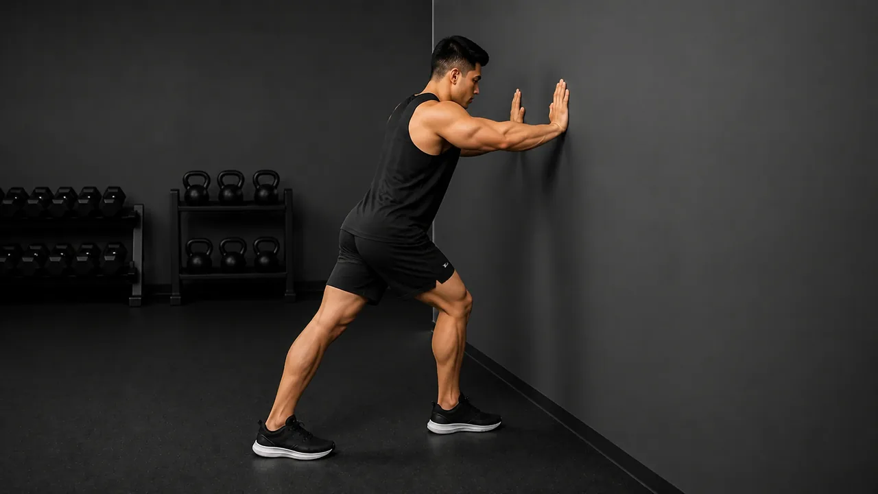 Calf Stretch visual guide