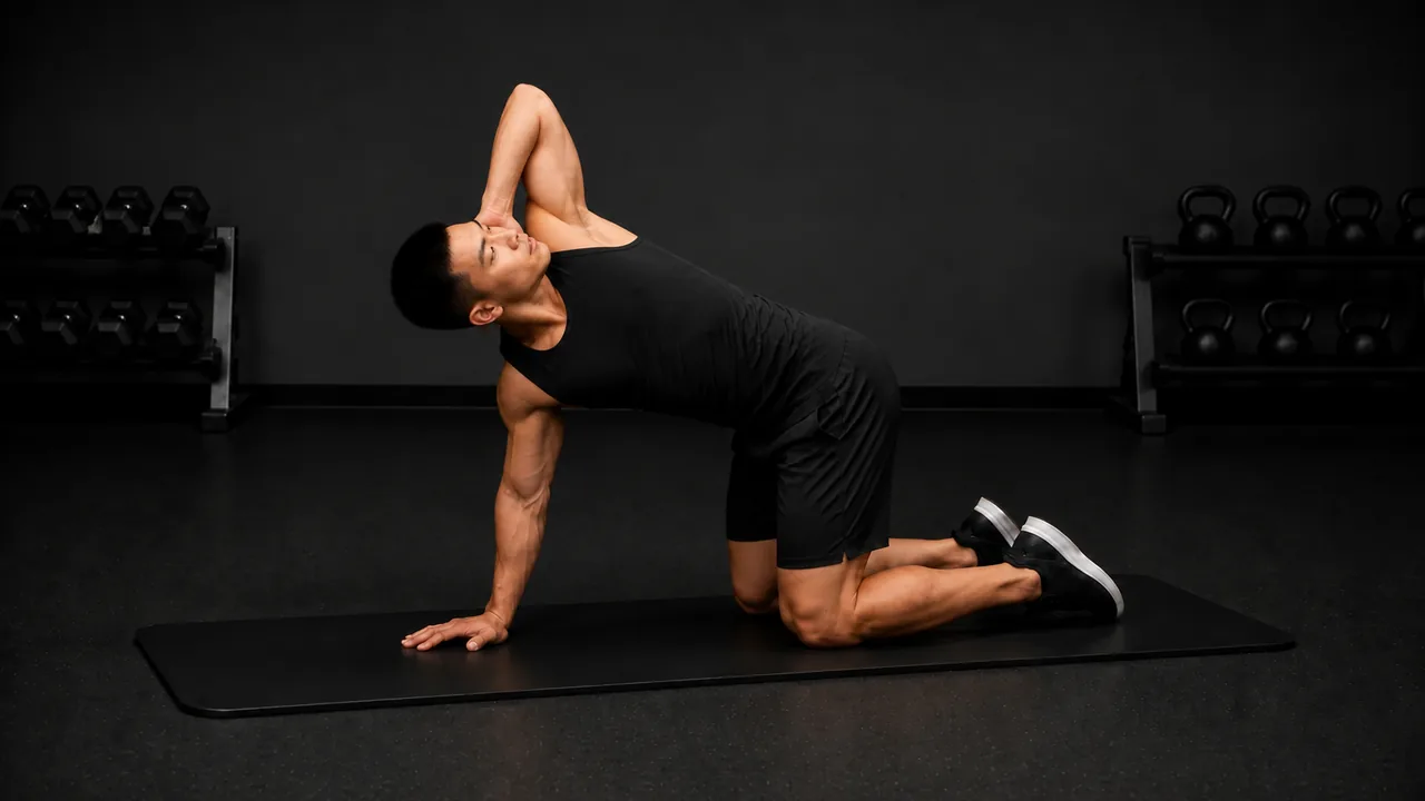 Thoracic Rotations finish position